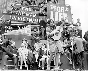 Struggled: Anti-War Rally in London