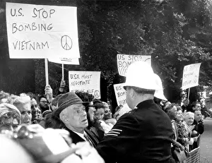 Struggled: Anti-War Rally in London