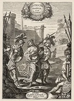 Antigone: Antigone is arrested by Creon's soldiers
