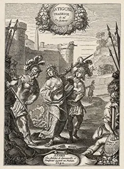 Antigone: Antigone is arrested by Creon's soldiers