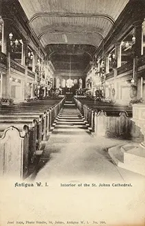 Antigua: Antigua - Interior of St John's Cathedral