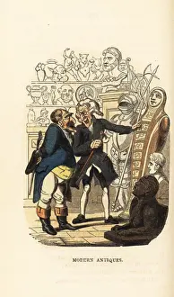 Rudolph Ackermann: An antiquarian with his cabinet of curiosities