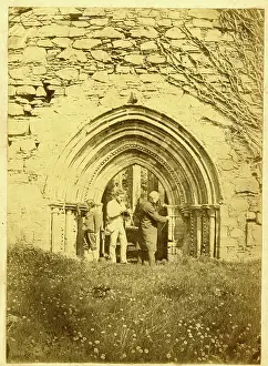 Cistercian: Antiquarians at Greyabbey, County Down, Ireland