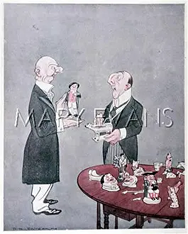 H M Bateman (mary Evans): ANTIQUE COLLECTORS