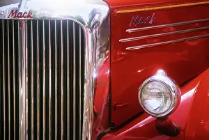 Jac003: Antique Fire Truck Detail