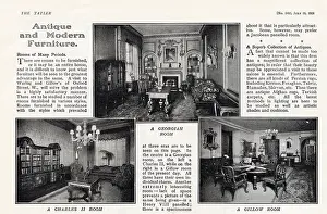 Iln - Consolidated Archive Holdings Ltd: Antique and Modern Furniture - Rooms of many periods