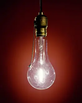 Filament: Antique Old Style Clear Glass Bare Light Bulb