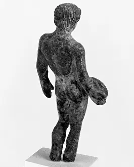 Thrower: Antique statue of Discobolus