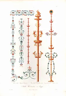 Dioscuri: Antique wall paintings in Pompeii