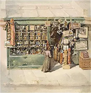 Crammed: ANTIQUES SHOP/CHELSEA
