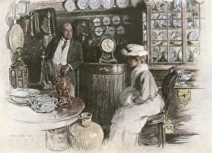 Antiques: Antiques Shop Interior