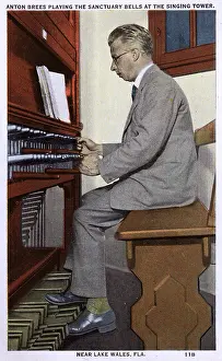 Carillon: Anton Brees playing the Sanctuary Bells at the Singing Tower