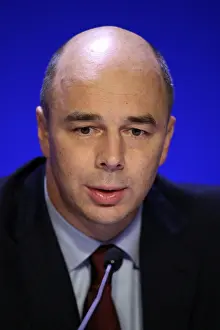 Attends Press Briefing: Anton Siluanov