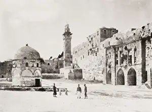 Foundations: Antonia's Tower, Jerusalem, Palestine, modern Israel