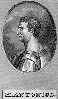 Antonius: Antonius, Marcus, circa 82 - 30 BC, Roman politician