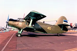 Estonian: Antonov An-2T 40 Yellow