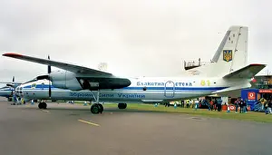 Provide: Antonov An-30B 81 Yellow