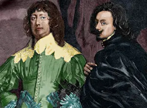 Dyck: Antony van Dyck and Lord John Digby, by Van Dyck