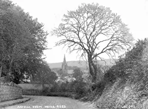 Glimpse: Antrim from Moira Road