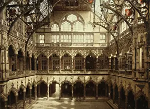Anvers: Antwerp (Anvers). Interior of the stock exchange