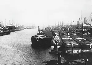 Interned: Antwerp harbour, Belgium, WW1