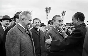 Paid: Anwar El Sadat visit to USSR, 1971