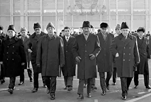 Paid: Anwar El Sadat visit to USSR, 1972