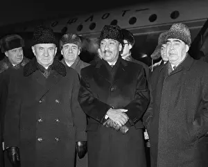 Paid: Anwar El Sadat visit to USSR, 1972