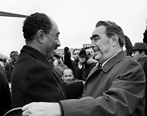 Paid: Anwar El Sadat visit to USSR, 1972