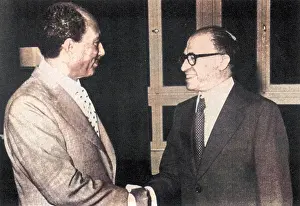 Menachem: Anwar Sadat meets Menachem Begin