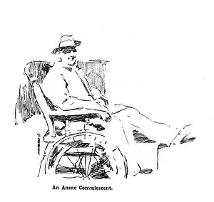 Recuperating: An Anzac Convalescent, WW1
