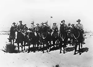 Anzac: ANZAC Mounted Division in Egypt with GOC, WW1