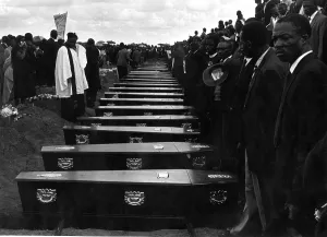 Sharpeville: APARTHEID May 1960 Sharpville Funeral More than five