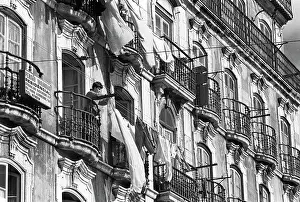Breeze: Apartment balconies, Lisbon