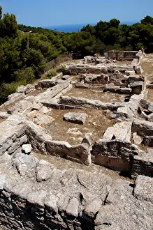 Foundations: Aphaea Temple. Greece