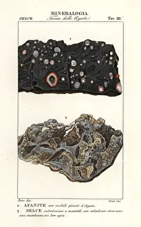 Chalcedony: Aphanite and chalcedony flint