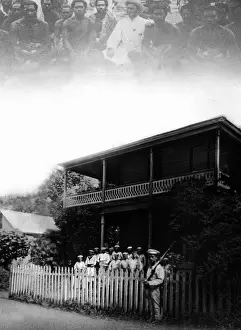 Fenced: Apia on Samoa, 1887