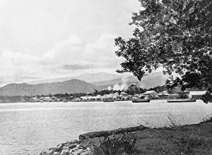 Samoa: Apia at Samoa, around 1900