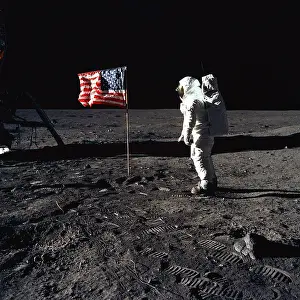 Spacesuits: Apollo 11 Astronaut Buzz Aldrin beside the ?