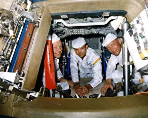 Crewmen: Apollo 11 Astronauts, Egress Test, 1969