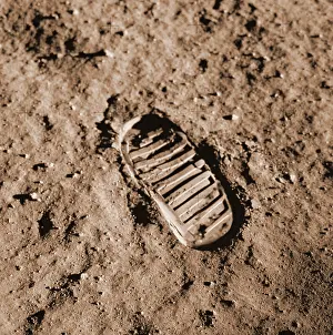 Buzz: Apollo 11, Buzz Aldrin Bootprint, 1969
