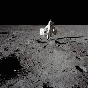 Passive: Apollo 11, Buzz Aldrin Deploys Experiments, 1969