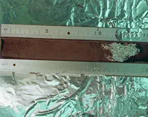 Geologically: Apollo 11 Core Sample, 1969