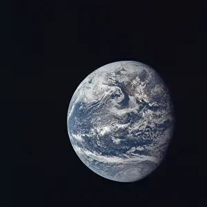 Baja: Apollo 11 Earth view from space. View of ?