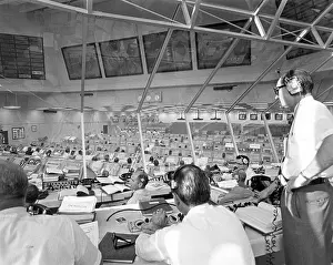 Cochran: Apollo 11, Launch Control Center, 1969