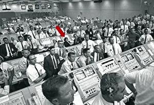 Missions: Apollo 11, Launch Control Center, JoAnn Morgan, 1969