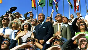 Epromo04182019: Apollo 11 Launch, Lyndon B. Johnson and Spiro Agnew, 1969