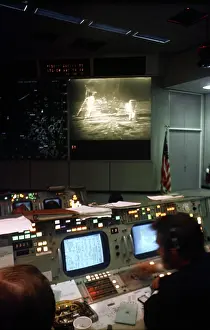 Rendezvous: Apollo 11, MOCR During EVA, 1969