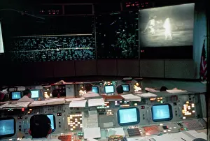 Rendezvous: Apollo 11, MOCR During EVA, 1969