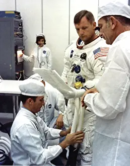 Apollo11: Apollo 11, Neil Armstrong Studies Flight Plans, 1969